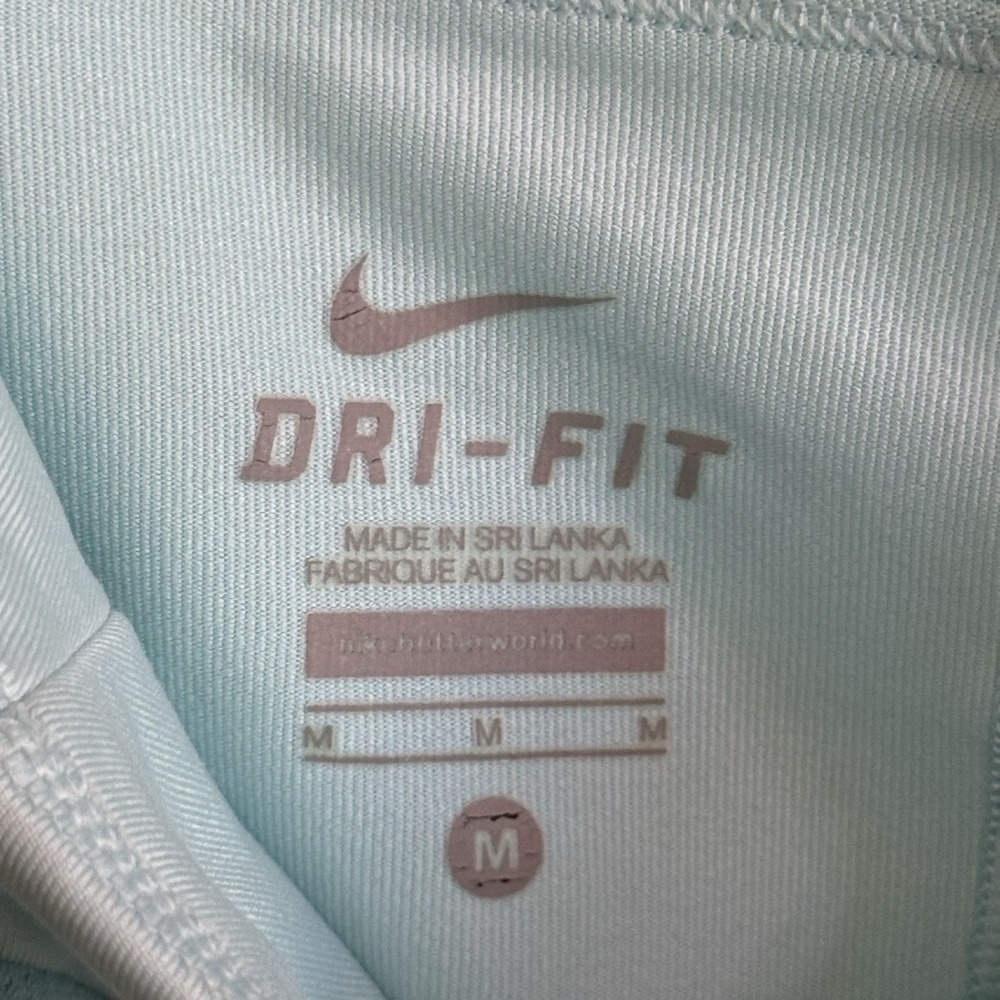 Nike Dri-FIT High-Waisted 13" Mint Green‎ Golf Skort 523541-417 Women Sz M #359 - Picture 9 of 10